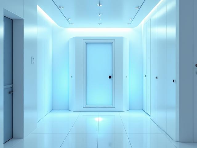 Serene cryotherapy chamber environment for advanced athletic recovery and stress relief in Toronto